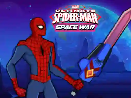 Spel Spiderman Space War online