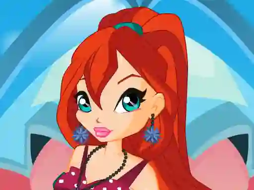 Spel Bloom Lovely Girl Dress Up online