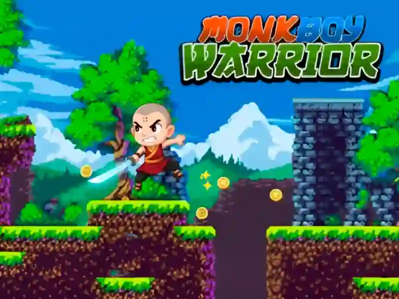 Spel Monk Boy Warrior online