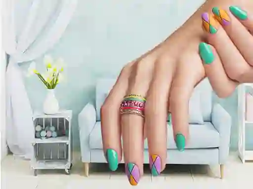 Spel Nail Art Puzzle online