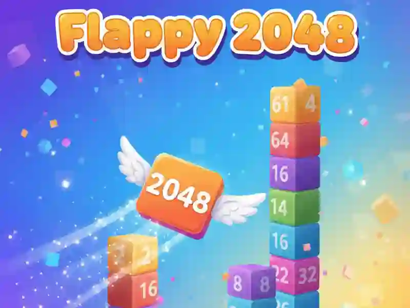 Spel Flappy 2048 online