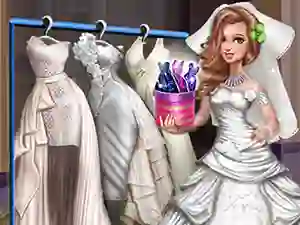 Spel Sery Wedding Dolly Dress Up online
