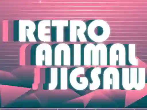 Spel Retro Animal Jigsaw online