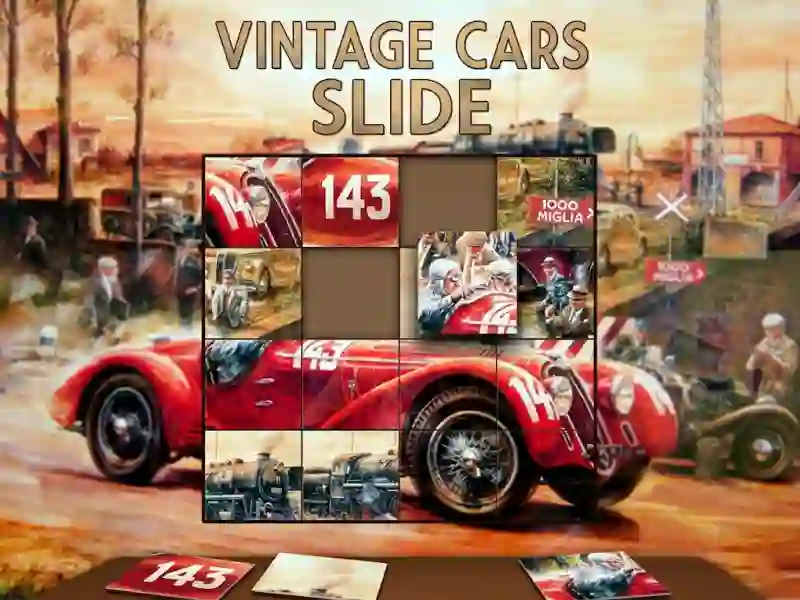 Spel Vintage Cars Slide online