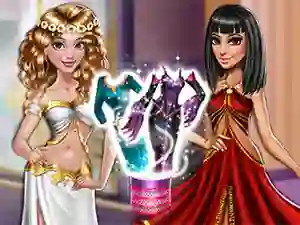 Spel Dolly Princess vs. Villain Dress Up online