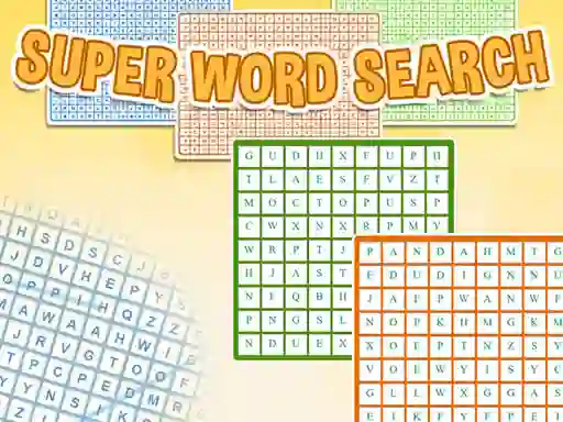 Spel Super Word Search online
