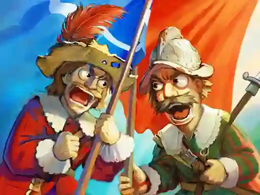 Spel Musketeers Gunpowder vs Steel online