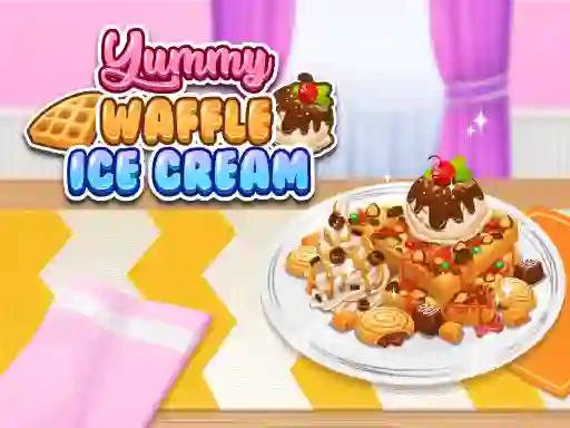 Spel Yummy Waffle Ice Cream online