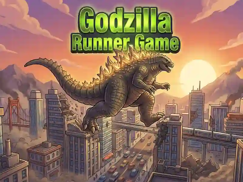 Spel Godzilla Runner Game online