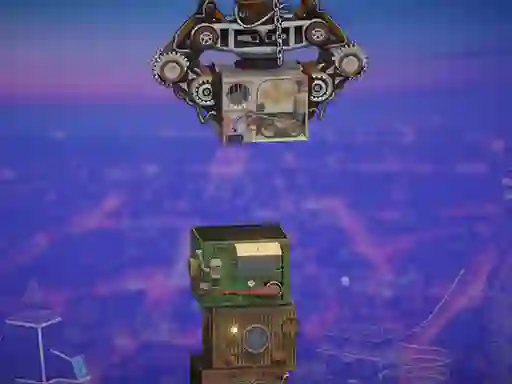 Spel Steampunk Tower Builder online