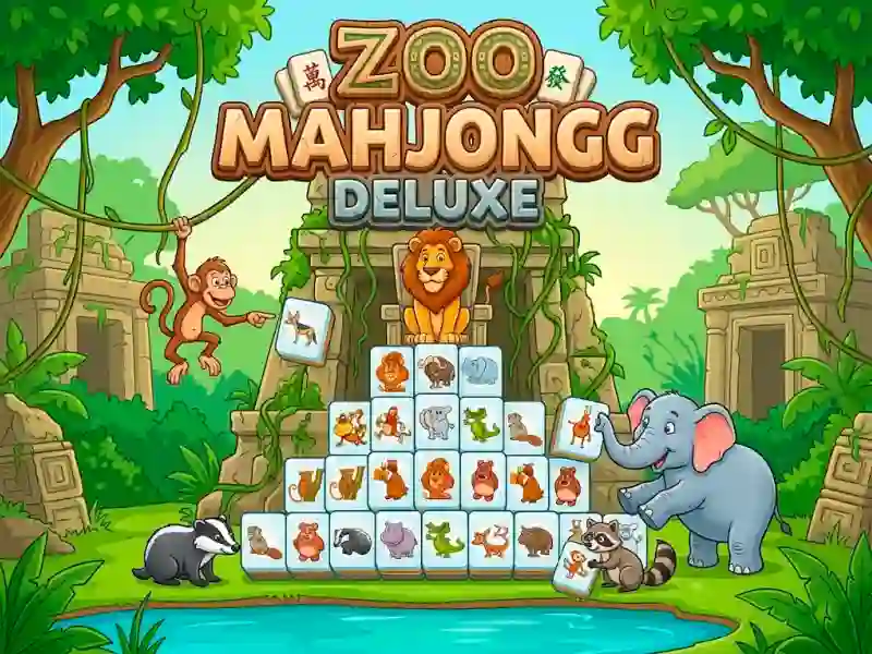Spel Zoo Mahjongg Deluxe online