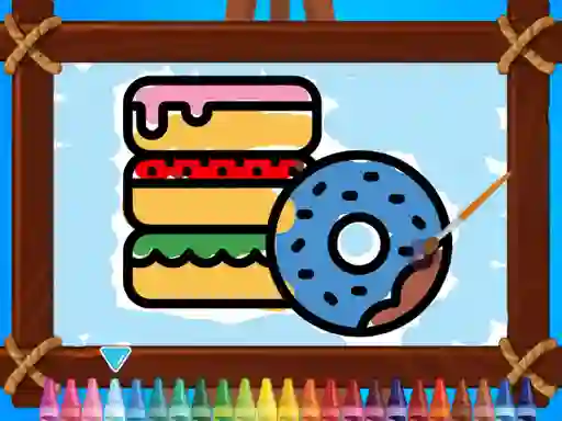 Spel Kids Coloring Bakery online