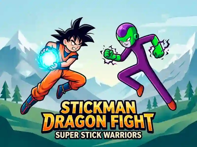 Spel Stickman Dragon Fight - Super Stick Warriors online