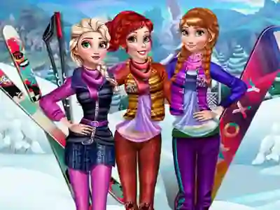 Spel Princesses Visit Arendelle online