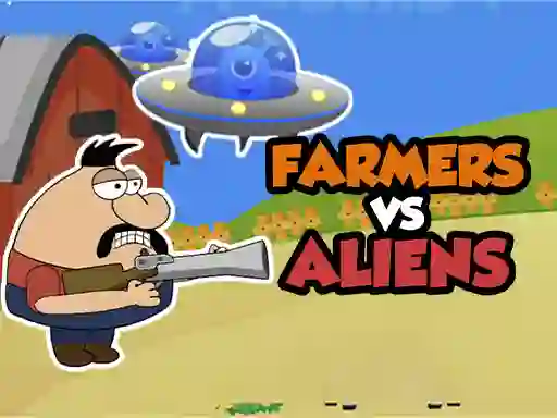 Spel Farmers vs Aliens online