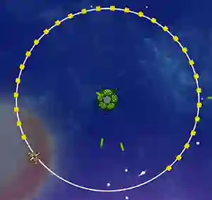 Spel Orbit Avoider online