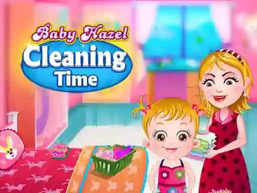 Spel Baby Hazel Cleaning Time online