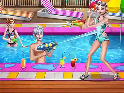 Spel Sisters Pool Party online