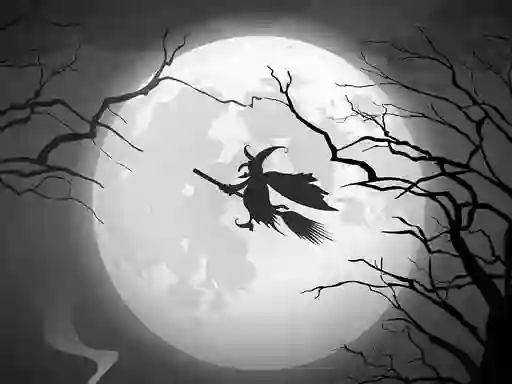 Spel The Night Of the Witches Jigsaw online
