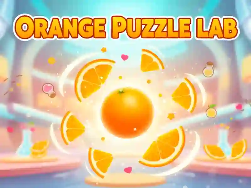 Spel Orange Puzzle Lab online