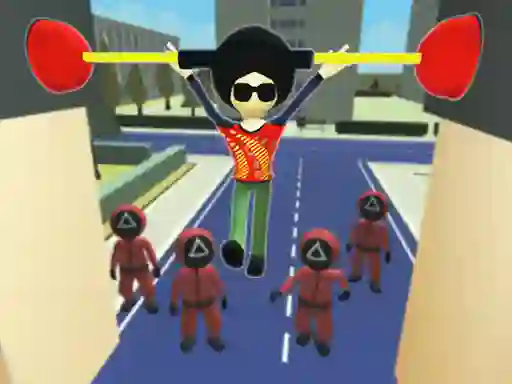 Spel Squid Fall Guy online