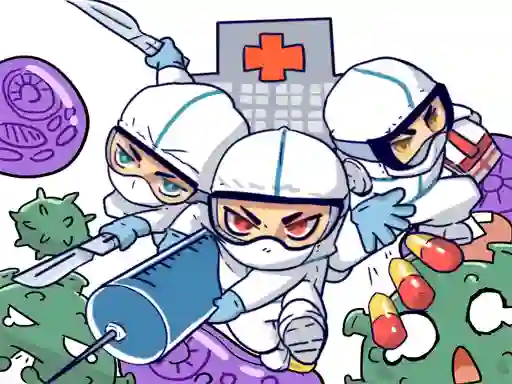 Spel Against Coronavirus Puzzle online