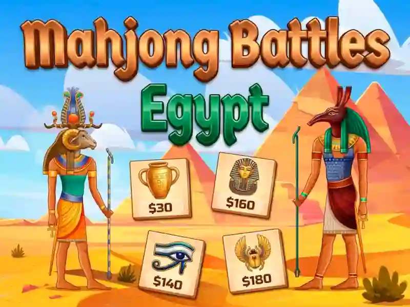Spel Mahjong Battles Egypt online