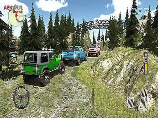 Spel Off Road Mountain Jeep Drive 2020 online