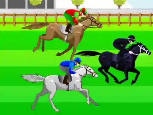 Spel Horse Racing 2d online