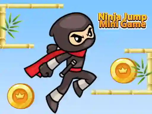 Spel Ninja Jump Mini Game online