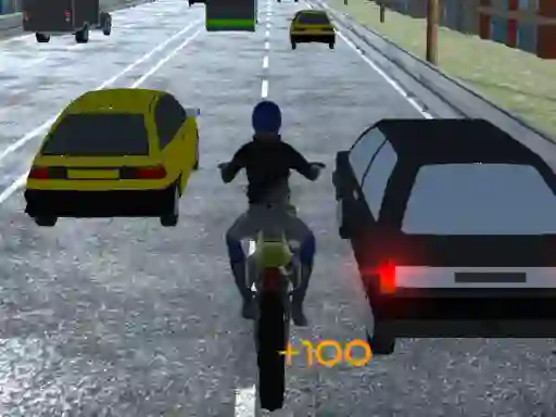 Spel Motorbike Traffic online