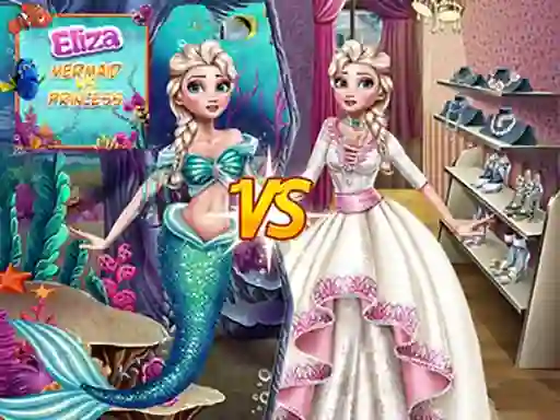 Spel Элиза: Русалка или принцесса online
