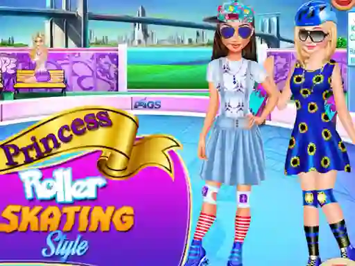 Spel Princess Roller Skating Style online