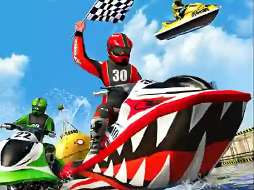 Spel Jet Ski Water Boat Racing online