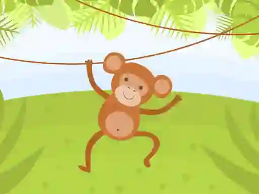 Spel Funny Monkeys Coloring online