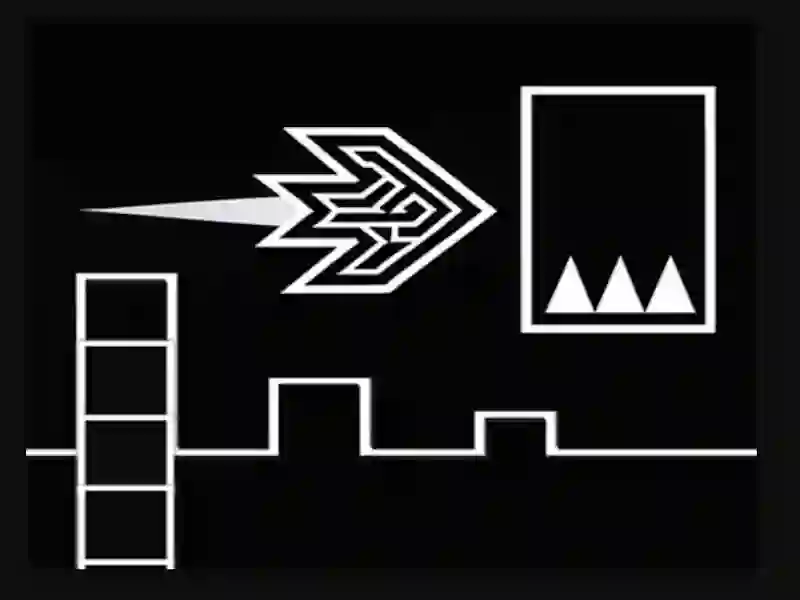 Spel Geometry Flap online