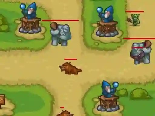 Spel Tower Defense 2D online