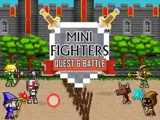 Spel Mini Fighters Quest & battle online