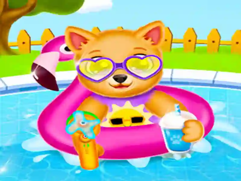 Spel Newborn Puppy Baby Shower online