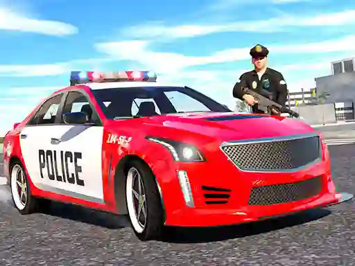 Spel Police Car Cop Real Simulator online