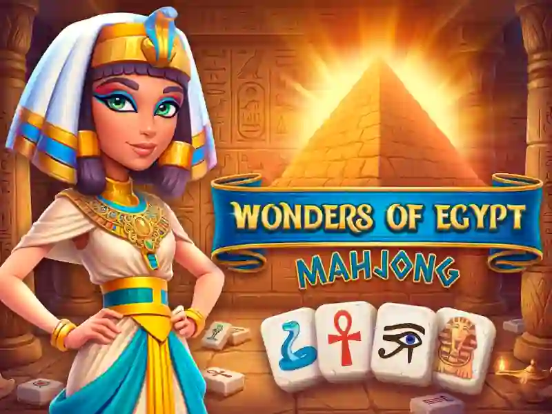 Spel Wonders of Egypt Mahjong online