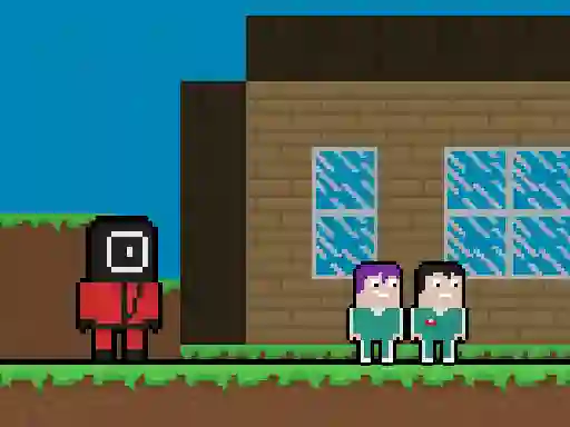 Spel Squid Escape But Blockworld online