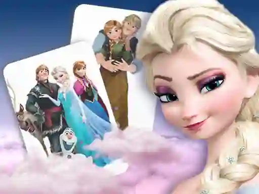 Spel Frozen Memory Card Match online