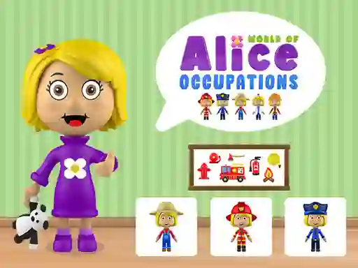 Spel World of Alice Occupations online