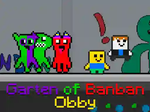 Spel Garten of Banban Obby online