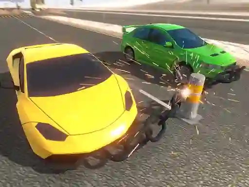 Spel Drive Chained Car 3D online