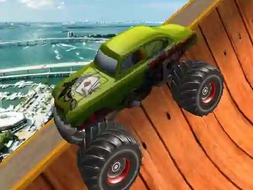 Spel Monster Trucks Sky Stunts online