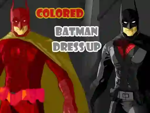 Spel Colored Batman Dress Up online