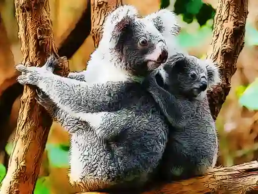 Spel Cute Baby Koala Bear online