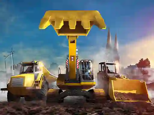 Spel Excavator Simulator 3D online